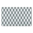 thumbnail image 1 of Non-Slip Checkered Bath Rugs | Super Absorbent, Machine Washable | Cute Small Indoor Doormat | Perfect for Shower, Sink, Tub | 20x32in, 1 of 5