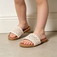 thumbnail image 2 of oqasdz Girls On Sandals for Kids Lightweight Hollow Design Beach Shoes for Girls Comfort Sole Footwear Casual Summer, 2 of 6