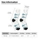 thumbnail image 2 of Balery Cute Shark Calcetas Largas con Estampado para Hombre y Mujer – Suaves y Transpirables, Talla Única (US 5-11), 2 of 6