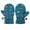 Blue, variant on Kids Winter for Boys and Girls Insulated Mittens for Children Cold Weather Outdoor Play,Size:9cm/3.54''
