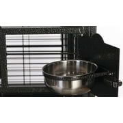 A and E Cage Co. 40X30 Double Stack Breeder Cage - Black