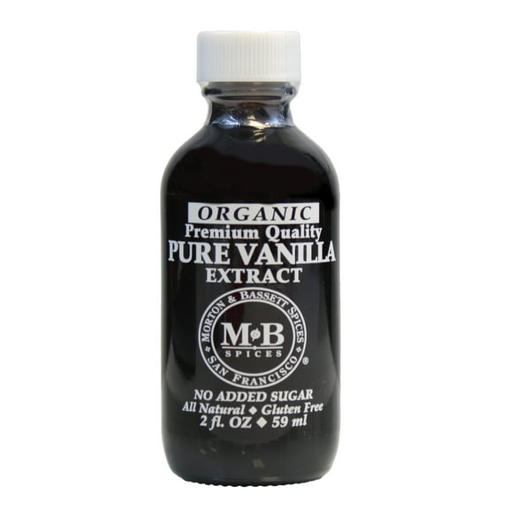 Morton & Bassett Organic Pure Vanilla Extract, 2fl oz