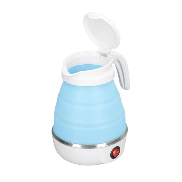 Hervidor Eléctrico de Viaje Plegable 0.6L Azul