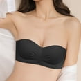 thumbnail image 5 of XIYON Women's Bra Strapless Bra For Female Non Slip Push Up Wire Comfort Lift And Support Droop No Show Bandeau Bra Everyday Bras, 5 of 7