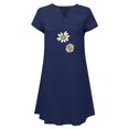 thumbnail image 4 of FcBaudy Robes d'Été pour Femmes, Robes pour Femmes, Jupe pour Femmes Mode Féminine Ample Loisirs Col en V Manches Courtes Robes d'Été Robe pour Femmes, 4 of 5