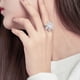 thumbnail image 2 of ER Anillo de copo de nieve giratorio anillo giratorio moda femenina pe brillar  Electrónica, 2 of 5