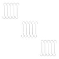 thumbnail image 2 of Transemion 5pcs/set Wide Application S Shaped Hooks Sturdy And Durable Stainless Steel Stainless Steel Metal Hooks Multifunctional 60cm S Hook 3Set, 2 of 6