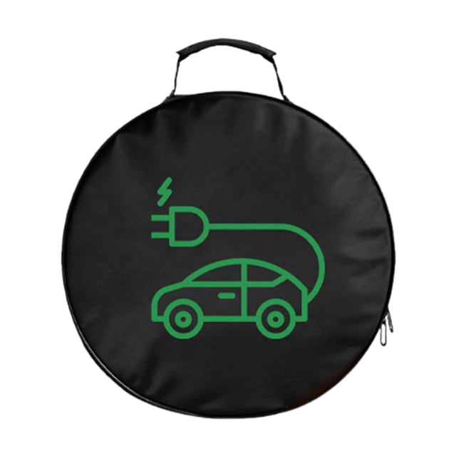 Organizador genérico de la bolsa de almacenamiento de cables EV Accesorio de gestión de cables de durabilidad Implaz de agua fácil de usar, tela de Redondo