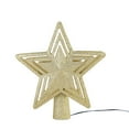 thumbnail image 1 of LSLJS Christmas Decoration Supplies, Christmas Tree Top Light with Shiny Gold Powder White Rotating Snowflake Projector Christmas Tree Decoration, Christmas Decorations, 1 of 2