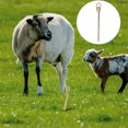 thumbnail image 1 of Raindrops ground spike for dog leash Stake Iron Ranching 1Set, 1 of 8