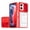 Red, variant on for Motorola Moto G Stylus 5G 2024 Case, Stylish Slim Crystal Clear PC Back TPU Silicone Case with Sliding Camera Cover Anti-fingerprint Shockproof Phone Cases for Moto G Stylus 5G 2024, Purple