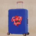 thumbnail image 1 of Luggage Cover Unisex Travel Scratch Resistant Accessory Suitcase Covers Apply To 18-32 Inch Color Print Trolley Protective Case 8Color007 M (22-25inch), 1 of 6