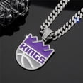 thumbnail image 3 of Men Women Hip Hop Letters KINGS Pendant Necklace Crystal Cuban Chain HipHop Iced Out Bling Necklaces Fashion Charm Jewelry, 3 of 6