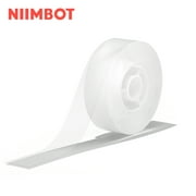 NIIMBOT H1S Labels,Thermal Continuous Label Maker Tape,0.59"x 24ft Non-precut Self-Adhesive Label Roll(Clear)