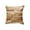 Tan, variant on Natural Torino Madrid Cowhide Pillow | Black | 18"x18"