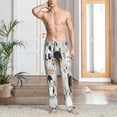 thumbnail image 2 of Sikiie Funny Animals Series Mens Pajama Pants Sleep & Lounge Pants, PJ Bottoms With elastic waistb and Pockets XX-Large, 2 of 6