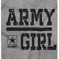 thumbnail image 2 of US Army Girl Military Star Logo Women's Graphic T Shirt Tees Brisco Brands S, 2 of 5