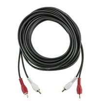 H&A 2 RCA Male to 2 RCA Male Stereo Audio Cable 25'