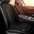 thumbnail image 4 of 12V Car Heated Seat Cushion, Universal Warming Pad for Back Hips with Overheat Protection, Winter Car Seat Cover for Driving(Black), 4 of 4