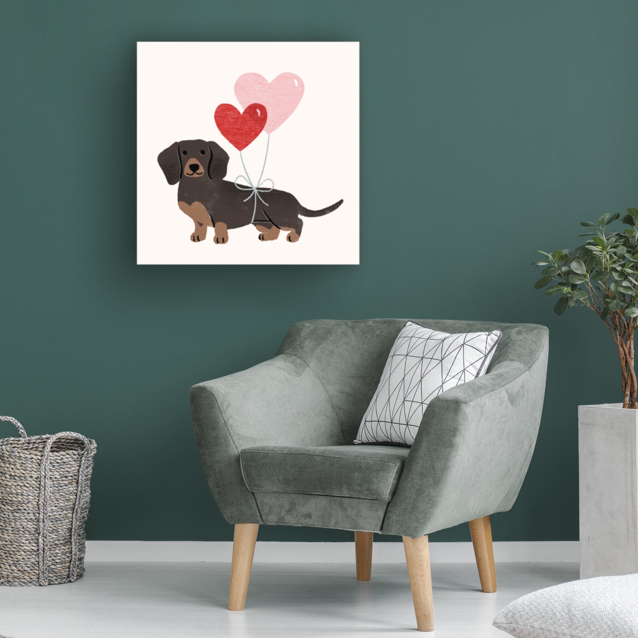 Trademark Fine Art Victoria Barnes Little Legs Big Heart IV Canvas Wall Art