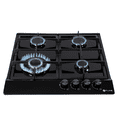 thumbnail image 1 of Parrilla de Gas Empotrable FLINE Riga 4 Acero Inoxidable Negro, 1 of 6