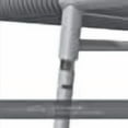 thumbnail image 6 of Grand Patio Outdoor Acapulco 3-Pc Steel Low Seat Lounge Bistro Set, Open Weave Wicker Small Seating Set with Reclined Back for Balcony, Patio, Pool, Garden, Backyard, Cool Grey, 6 of 8