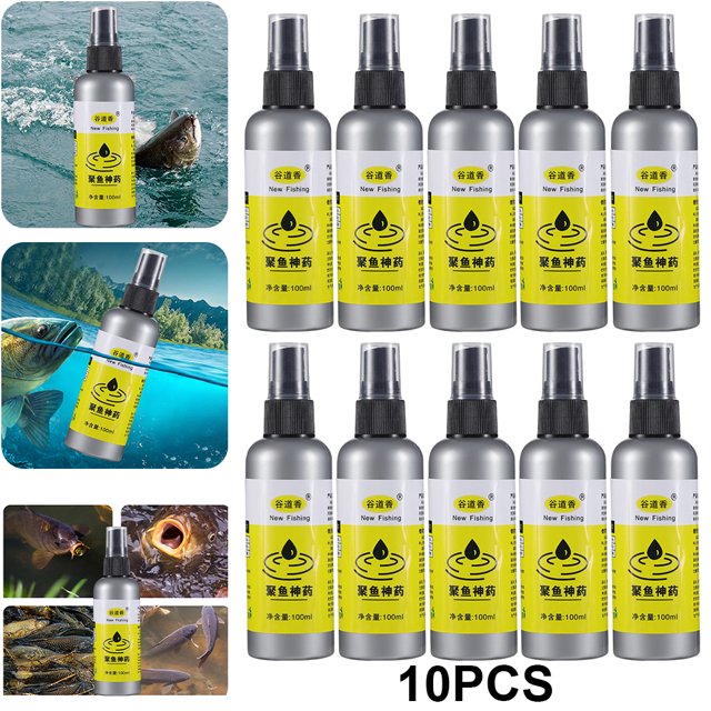 Cebo Carpa Cruciana Portátil Atrayente Peces para Artes Pesca (100ml)