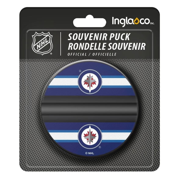 SUPPORT MÉDIA POUR PALET DE HOCKEY LNH WINNIPEG JETS