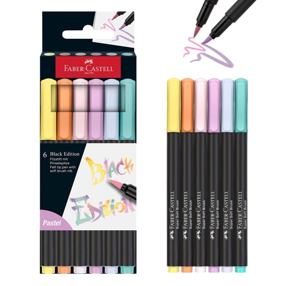 CCOCC 48 Premium Watercolor Brush Pens Colorful Gel Pens Highly ...