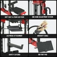 thumbnail image 5 of Snode ALL10 Smith Machine for Home Gym System, Multi-Function Power Rack with Cable Crossover System, Squat Rack with Leg Press and Advanced LAT Pull-Down Attachment, 2000LB Weight Capacity, 5 of 6