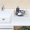thumbnail image 7 of Bath Accessories Sets Single Print Decorative Tray With Handle For Home Bathroom Bedroom Digital Human, 7 of 7