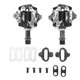 thumbnail image 1 of GUB 1 par de accesorios de piezas de reparación de pedales de bicicleta de montaña autoblocantes de aleación de aluminio, 1 of 10