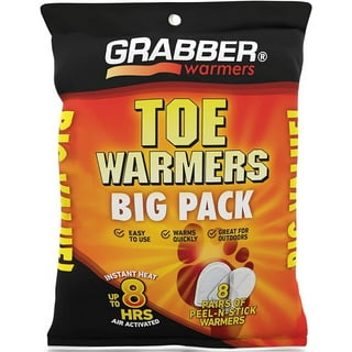 40 Count) GRABBER WARMERS Peel N' Stick Body Warmers, Long Lasting Safe  Natural Odorless Air Activated Warmers, Up to 12 Hours of Heat 