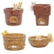 thumbnail image 1 of s s culentas orificios de drenaje,s s de 3 pulgadas para pntas de interior,s pequeñas regalos de jardinería para Macarena macetas suculentas, 1 of 8