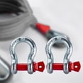 thumbnail image 5 of BUYISI 1X Trailer Rope Nylon Tow Recovery Rope Tow Rope With 2 Hook For Truck Atv 3/5 Tons Replacement Automobiles Parts 5 Tons, 5 of 5