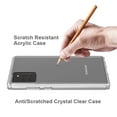 thumbnail image 3 of Beyond Cell compatible with Galaxy Note 20 (2020) Case, Transparent Clear Shock Absorption Cushion Bumper Corner Soft TPU + PC Cover Paw Prints, 3 of 3