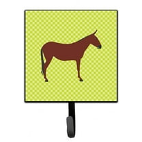 Carolines Treasures BB7676SH4 Hinny Horse Donkey Green Leash or Key Holder