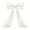 White, variant on 2FT Giant Party Bow Decoration - Wedding Birthday Wall Hanging, Christmas Tree Accent for Event Backdrop Festive Celebration Decor(Black)