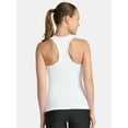 thumbnail image 4 of Avia Women's Cotton Ribbed Tank Top with Shelf Bra, Sizes XS-XXXL, 4 of 5