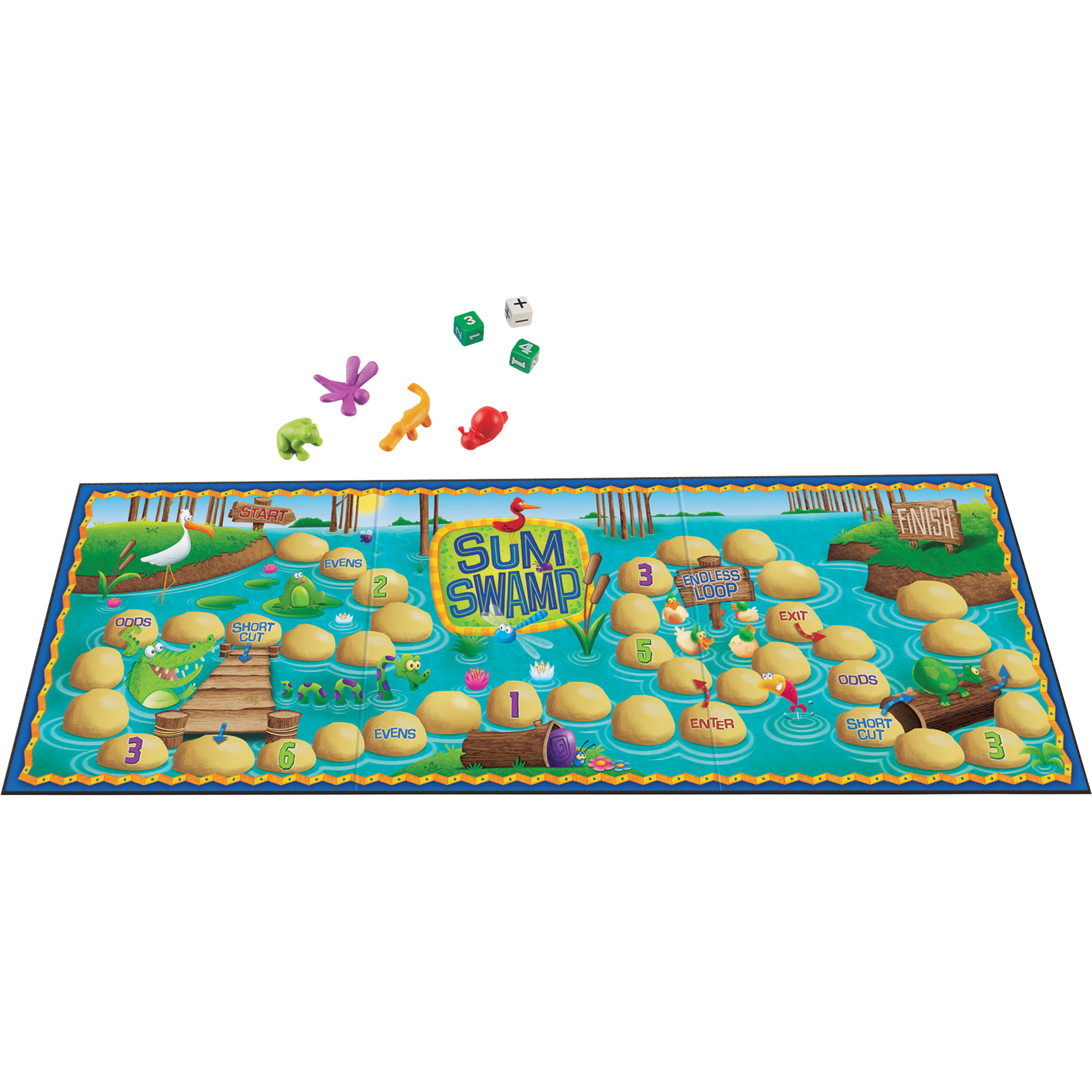 Learning Resources, LRNLER5052, Sum Swap Addition/Subtraction Game, 1 ...