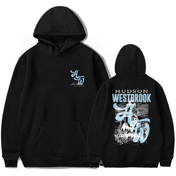 Hudson Westbrook Cowboy Hoodie Women Men Hooded Pullover Sweatshirt Long Sleeve Streetwear Fashion Clothes