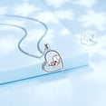 thumbnail image 3 of Rynsito Sterling Silver Elephant Necklace, Animal Jewelry Gift for Women Mom Nana Wife, 3 of 4