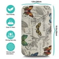thumbnail image 5 of 2pcs Coffee Maker Mat - Elegant Butterfly Garden Aesthetic, 4-Layer Absorbent & Non-Slip Drying Mat, 5 of 5
