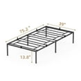 thumbnail image 2 of LingStar Estructura de Cama de Metal Resistente Cama con Plataforma de 14" sin Necesidad de Somier, Base de Colchón, Doble, Negro, 2 of 6