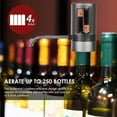 thumbnail image 2 of Waerator W2 Instant 1-Button Electric Wine Aerator Pourer Spout Automatic Wine Dispenser, 2 of 5