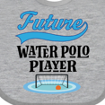 thumbnail image 4 of Inktastic Future Water Polo Player Boys Baby Bib, 4 of 4
