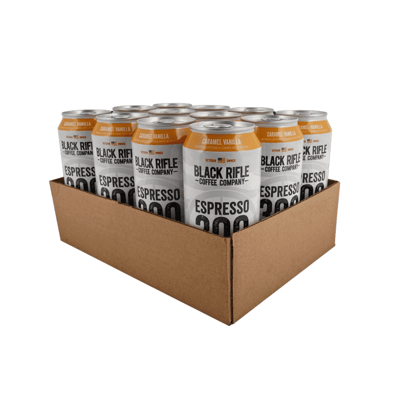 Black Rifle Coffee Espresso Triple Shot Caramel Vanilla 15oz