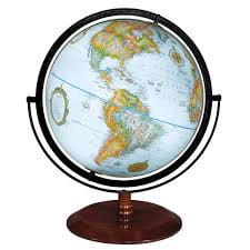Nassau Large Desktop World Globe