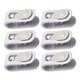thumbnail image 1 of Naiovety Clips para sábanas Clip para cubierta de edredón de alta resistencia Abrazaderas para colcha antideslizantes multifuncionales Almacenamiento y organización del hogar Púrpura 6 piezas, 1 of 6
