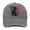 Hot Pink, variant on Oversize Baseball Cap Men Women Adjustable Soft Crown Large Size Cap (Dark Gray)